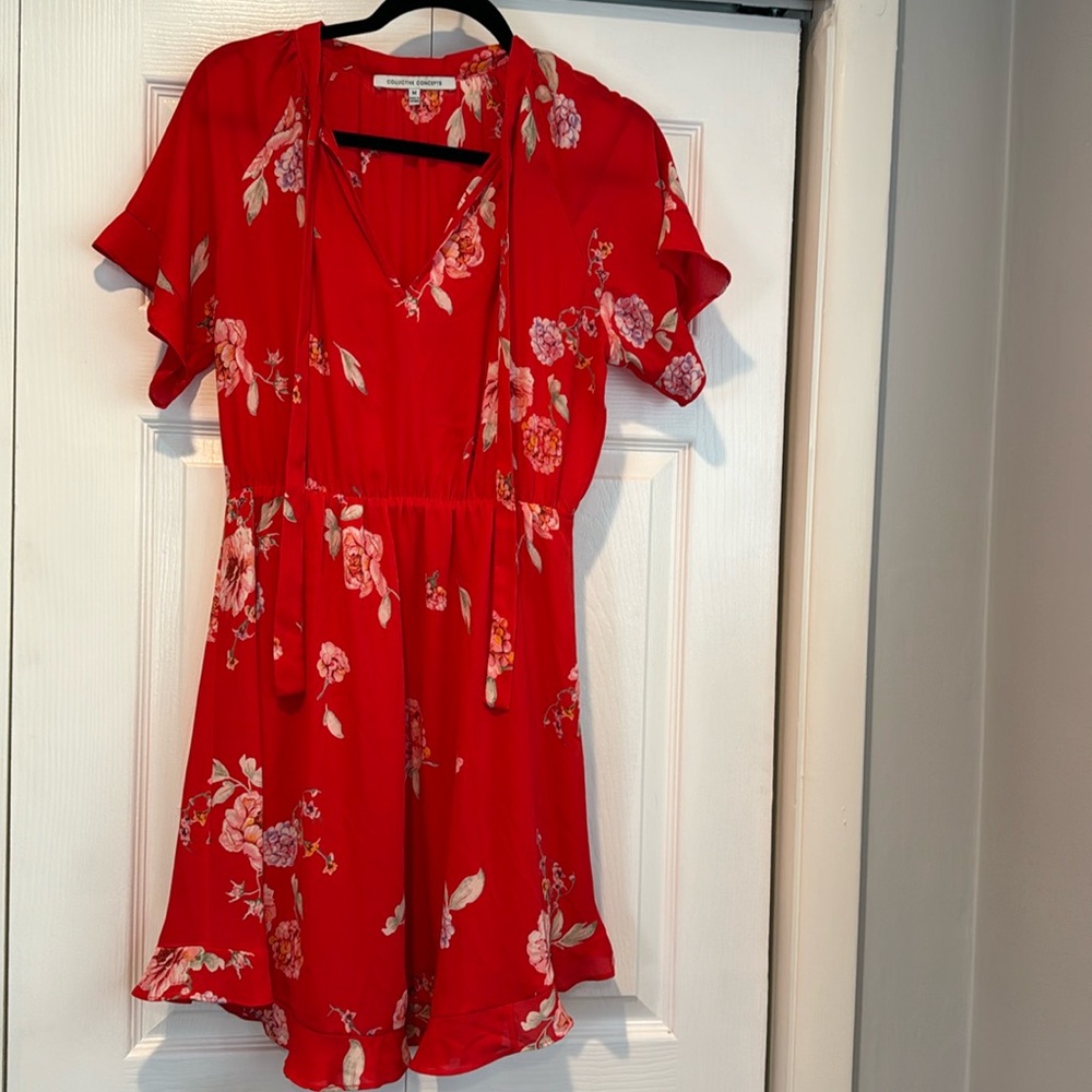 Summer floral dress